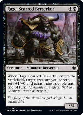 Rage-Scarred Berserker (Theros Beyond Death) Near Mint Foil