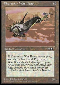 Phyrexian War Beast (2) (Alliances) Medium Play