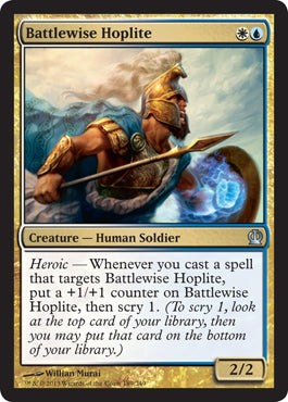 Battlewise Hoplite (Theros) Medium Play