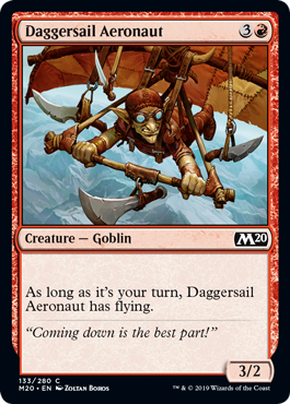 Daggersail Aeronaut (Magic 2020 Core Set) Near Mint Foil