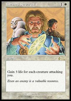 Blessed Reversal (Urza's Legacy) Light Play