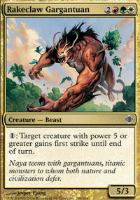 Rakeclaw Gargantuan (Shards of Alara) Near Mint