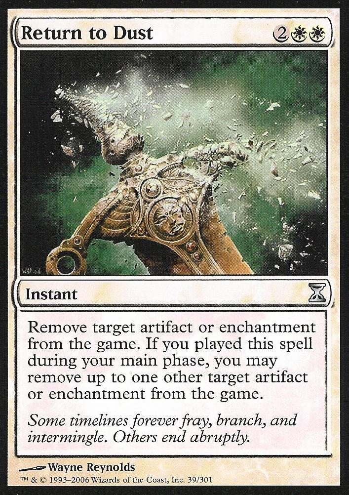 Return to Dust (Time Spiral) Near Mint