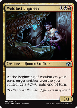 Weldfast Engineer (Aether Revolt) Medium Play