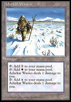 Adarkar Wastes (Ice Age) Near Mint