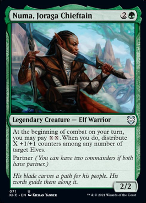 Numa, Joraga Chieftain (Commander 2021 Kaldheim) Near Mint