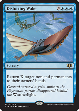 Distorting Wake (Commander 2014 Edition) Light Play