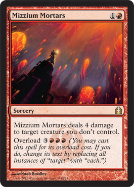 Mizzium Mortars (Return to Ravnica) Medium Play