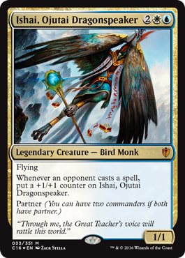 Ishai, Ojutai Dragonspeaker (Commander 2016 Edition) Near Mint Foil