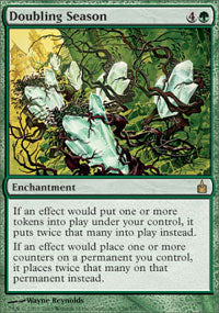 Doubling Season (Ravnica) Medium Play
