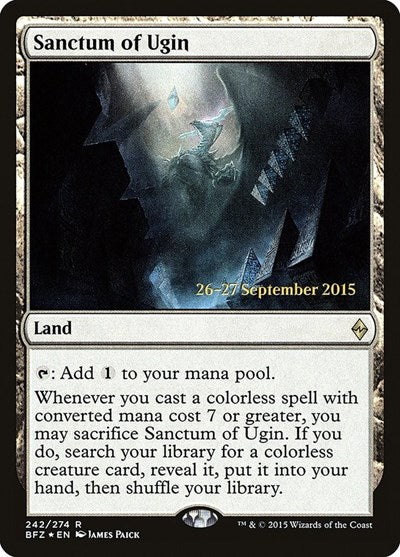 Sanctum of Ugin (Promos: Prerelease Cards) Near Mint Foil