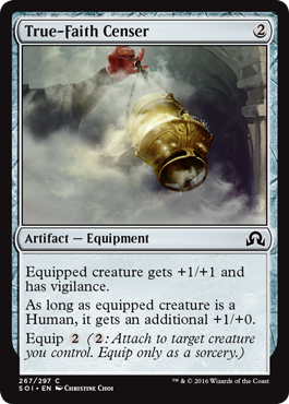 True-Faith Censer (Shadows Over Innistrad) Medium Play