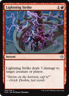 Lightning Strike (Ixalan) Near Mint