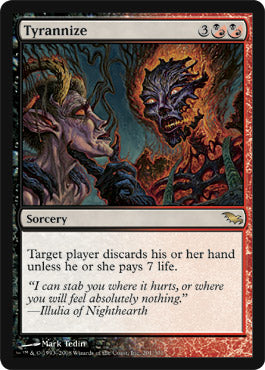 Tyrannize (Shadowmoor) Medium Play