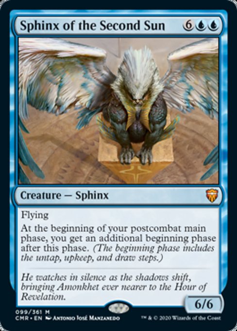 Sphinx of the Second Sun (Commander Legends) Near Mint Foil