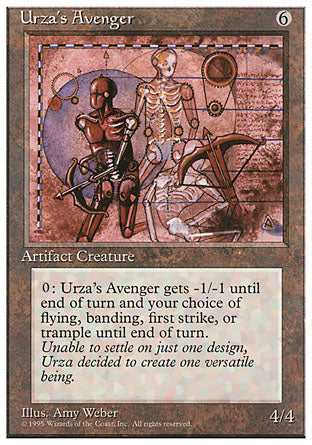 Urza's Avenger (4th Edition) Medium Play