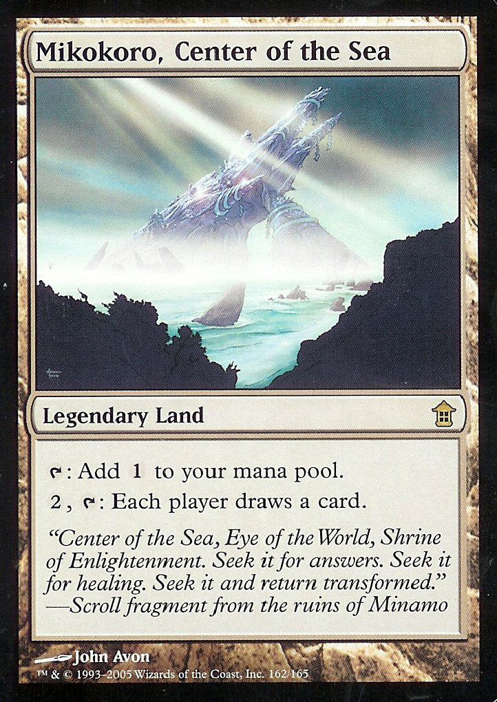 Mikokoro, Center of the Sea (Saviors of Kamigawa) Medium Play