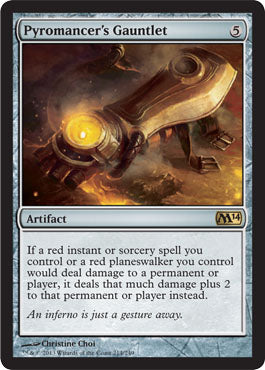 Pyromancer's Gauntlet (Magic 2014 Core Set) Near Mint