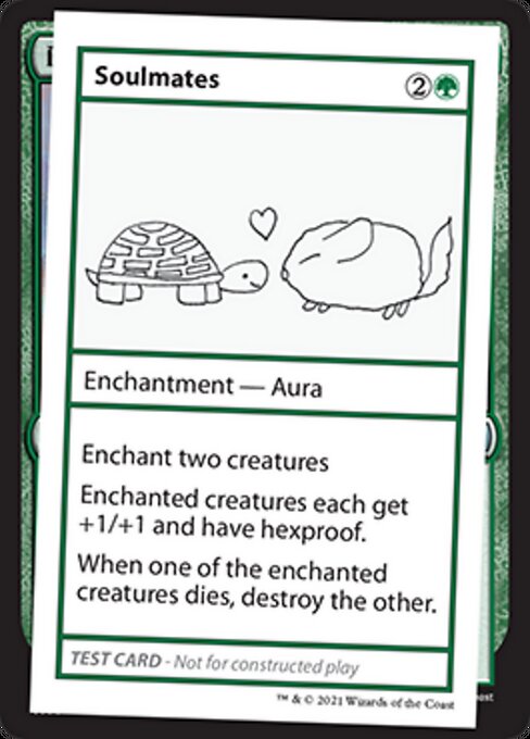 Soulmates (No PW Symbol) (Mystery Booster Test Print 2021) Near Mint