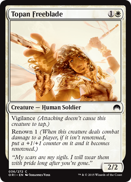 Topan Freeblade (Magic Origins) Medium Play