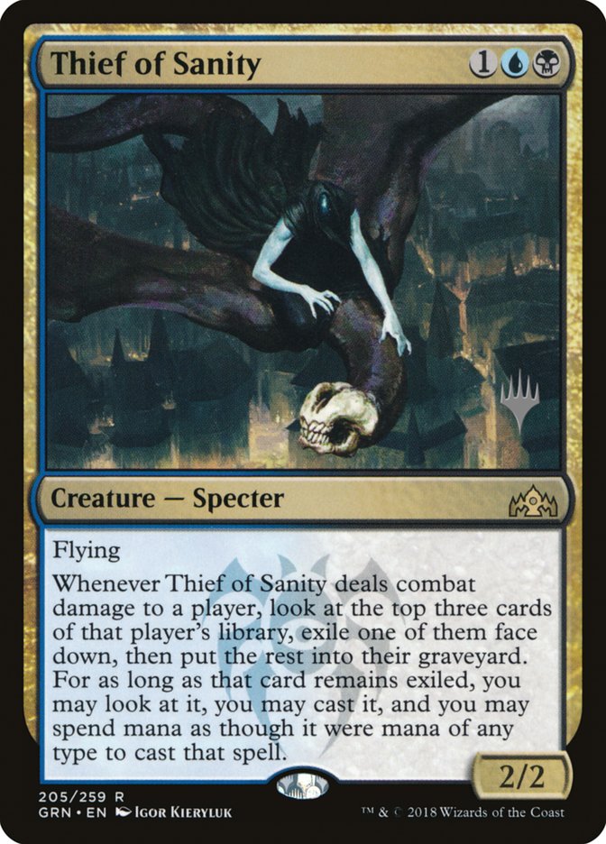 Thief of Sanity (Promo Pack) Medium Play Foil