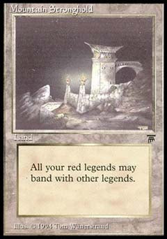 Mountain Stronghold (Legends) Medium Play