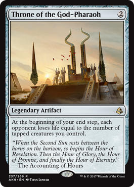 Throne of the God-Pharaoh (Amonkhet) Medium Play