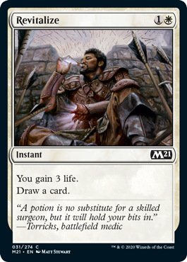 Revitalize (Magic 2021 Core Set) Near Mint