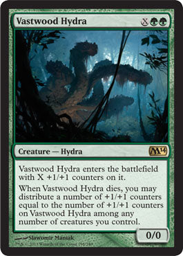 Vastwood Hydra (Magic 2014 Core Set) Medium Play