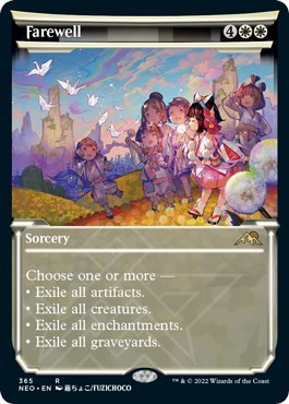 Farewell (Showcase) (Kamigawa: Neon Dynasty) Near Mint