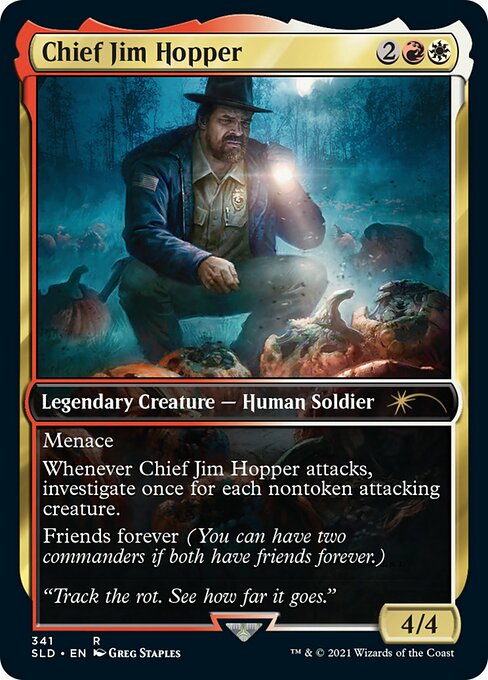 Chief Jim Hopper (Secret Lair) Near Mint Foil