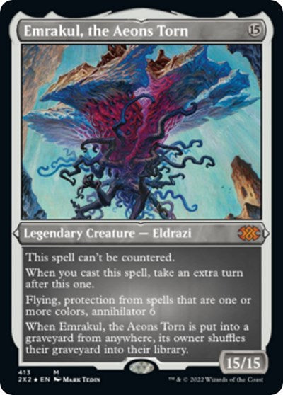 Emrakul, the Aeons Torn (Foil Etched) (Double Masters 2022) Near Mint Foil