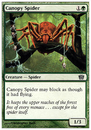 Canopy Spider (8th Edition) Medium Play