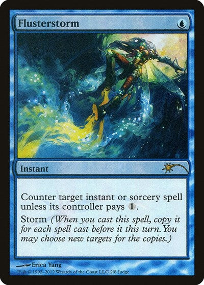 Flusterstorm (Promos: Judge) Medium Play Foil