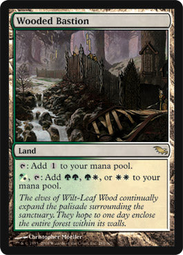Wooded Bastion (Shadowmoor) Medium Play