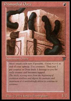Primordial Ooze (Legends) Medium Play