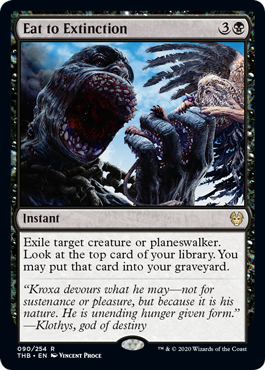 Eat to Extinction (Theros Beyond Death) Near Mint Foil