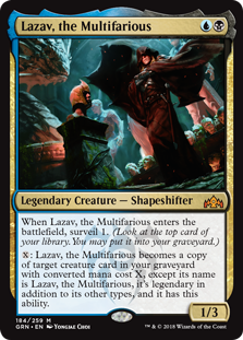 Lazav, the Multifarious (Guilds of Ravnica) Light Play