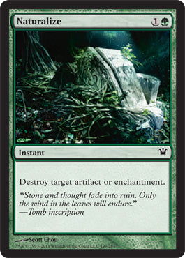 Naturalize (Innistrad) Medium Play