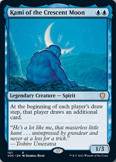 Kami of the Crescent Moon (Commander 2021 Crimson Vow) Near Mint