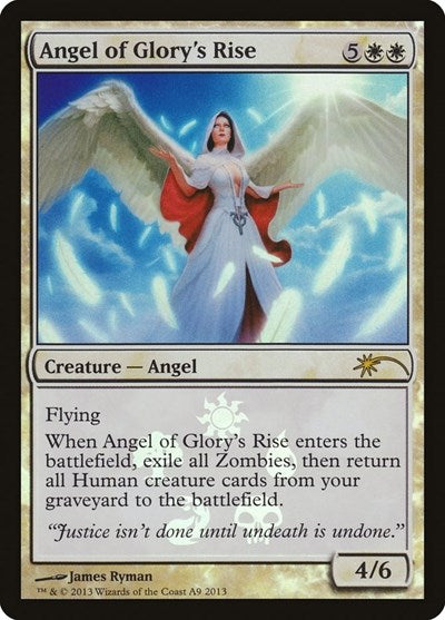 Angel of Glory's Rise (Promos: Media) Light Play Foil