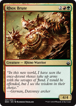 Rhox Brute (Battlebond) Near Mint