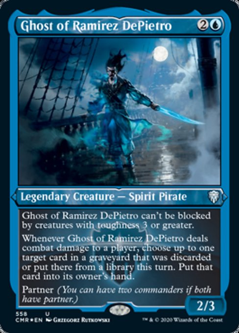 Ghost of Ramirez DePietro (Foil Etched) (Commander Legends) Near Mint Foil