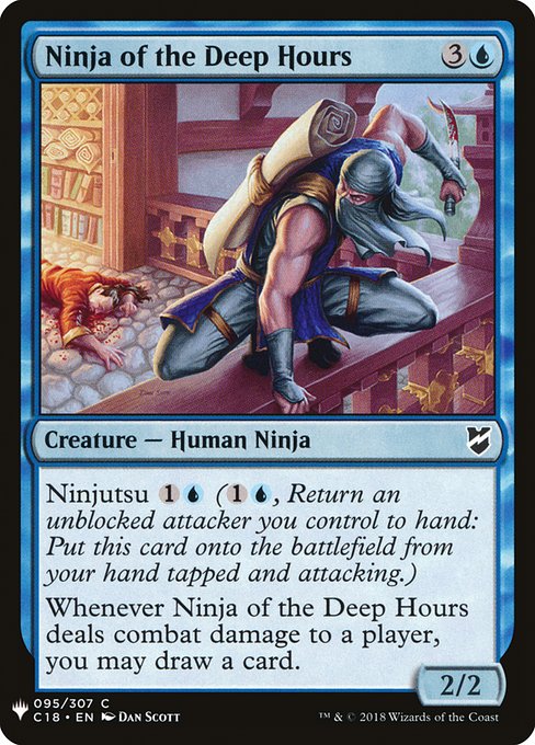 Ninja of the Deep Hours (Mystery Booster) Near Mint