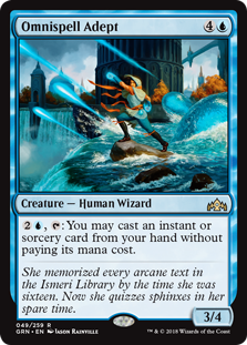 Omnispell Adept (Guilds of Ravnica) Medium Play