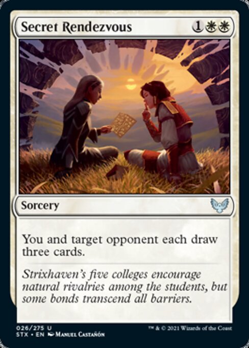 Secret Rendezvous (Strixhaven) Near Mint