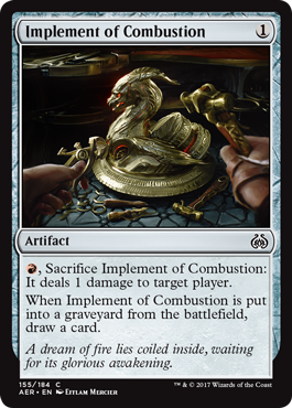 Implement of Combustion (Aether Revolt) Near Mint