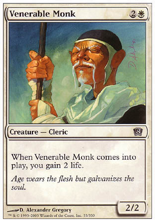 Venerable Monk (8th Edition) Medium Play