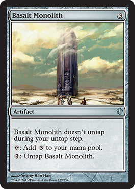 Basalt Monolith (Commander 2013 Edition) Near Mint