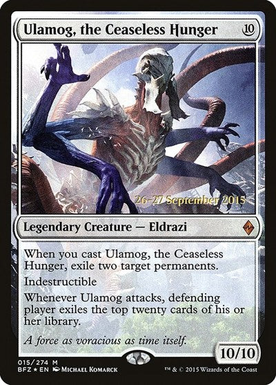 Ulamog, the Ceaseless Hunger (Promos: Prerelease Cards) Near Mint Foil